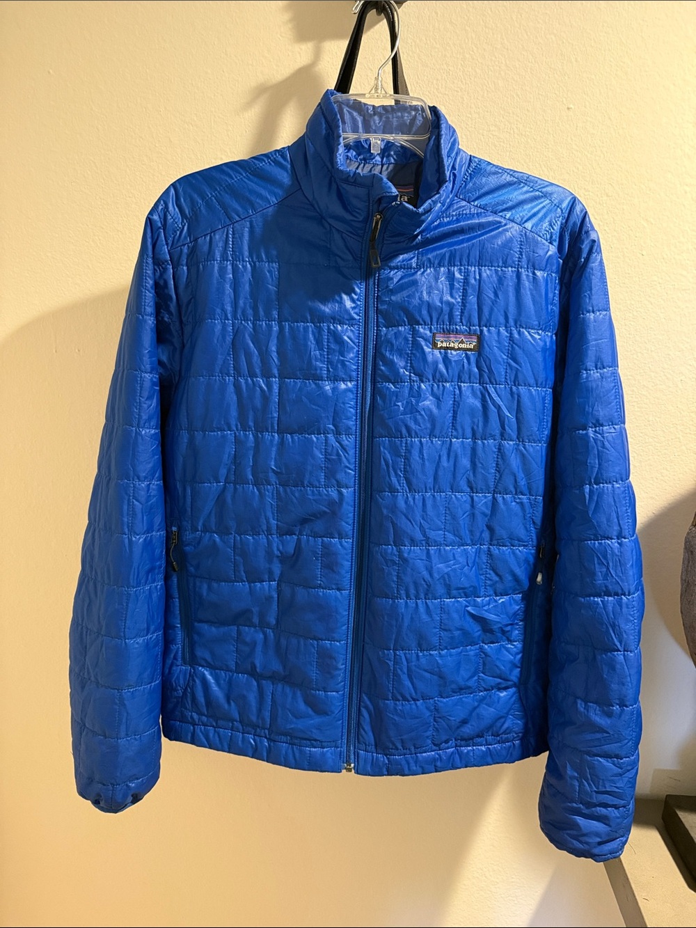 Patagonia Blue Quilted Lightweight Jacket